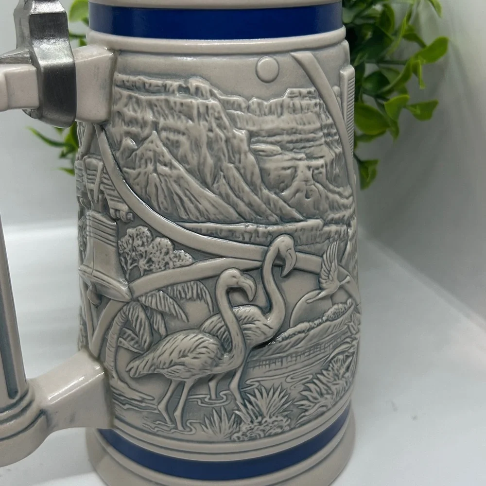 Vintage Avon 2002 America The Beautiful Beer Stein Avon Fine Collectibles #35446